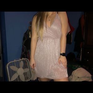Sparkly dress with cute back